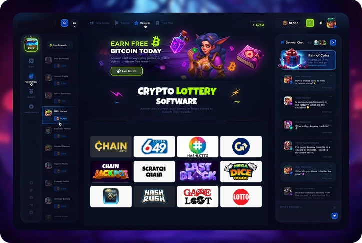 Crypto Lottery Software