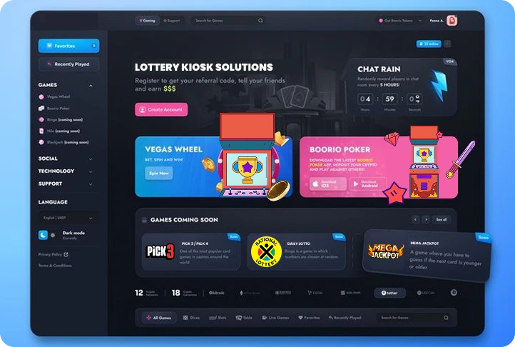 Lottery Kiosk Solutions