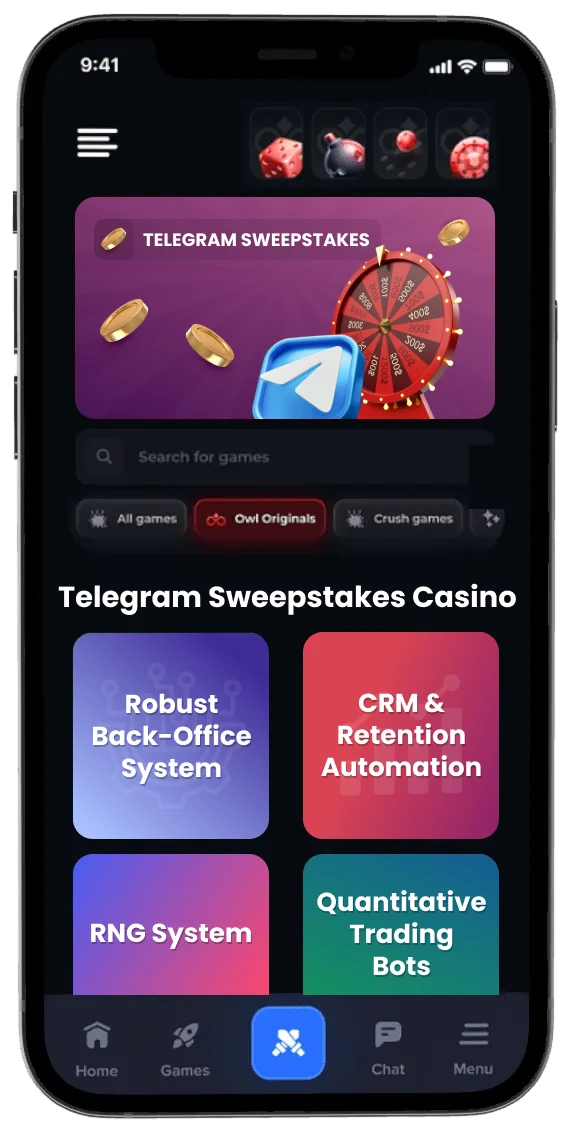 Key Features of TRUEiGTECH Telegram Sweepstakes Casino