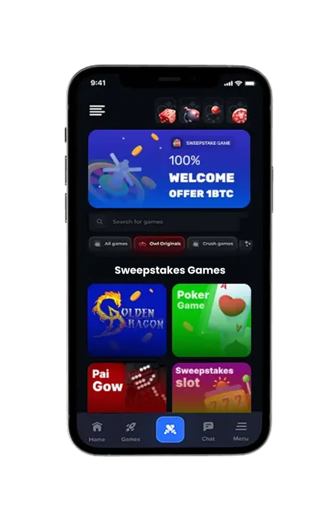 Sweepstakes Games-feature