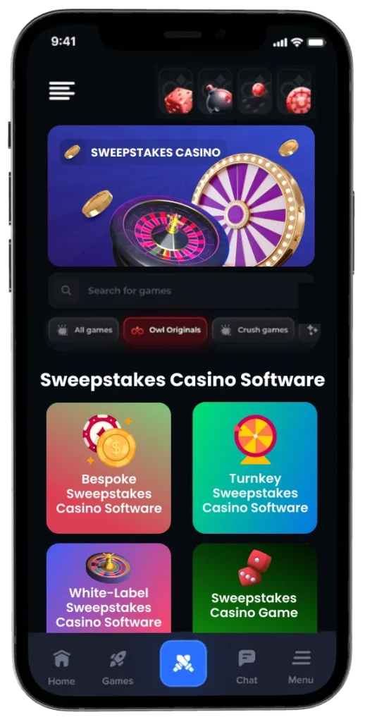 Sweepstakes Casino Software