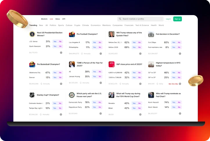 Turnkey Prediction Marketplace Software Development