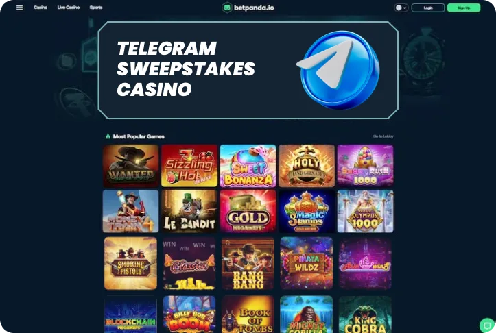 Telegram Sweepstakes Casino