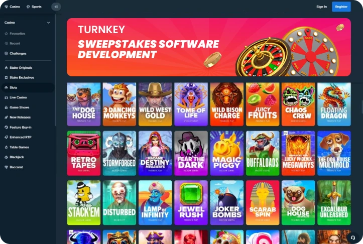 Turnkey Sweepstakes Software Development