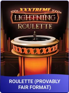 Roulette (provably fair format)