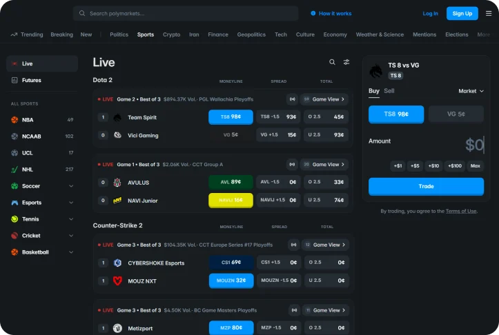 Sports Prediction Market