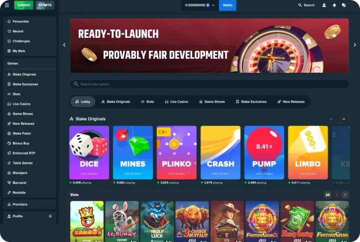 Ready-to-Launch Mini Casino Game Development