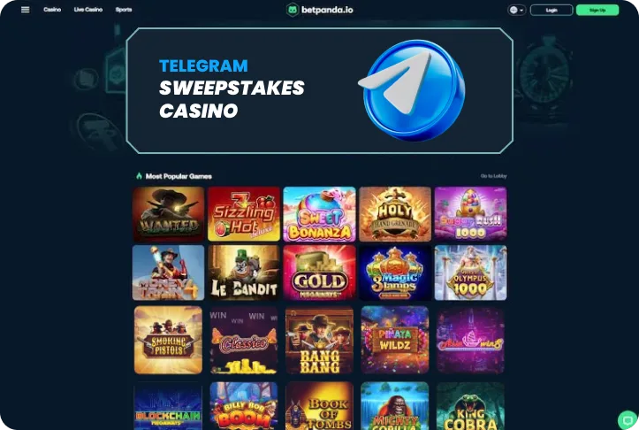 Telegram Sweepstakes Casino