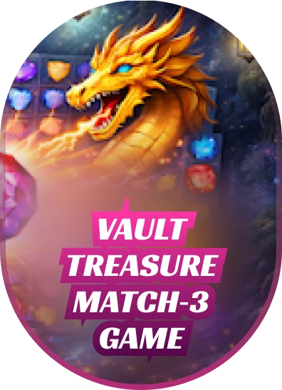 Vault‑Treasure Match‑3 Game