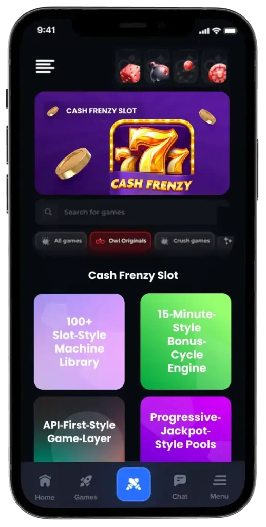 Core Features of Cash Frenzy Engine