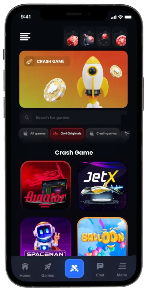 Crash Game Development