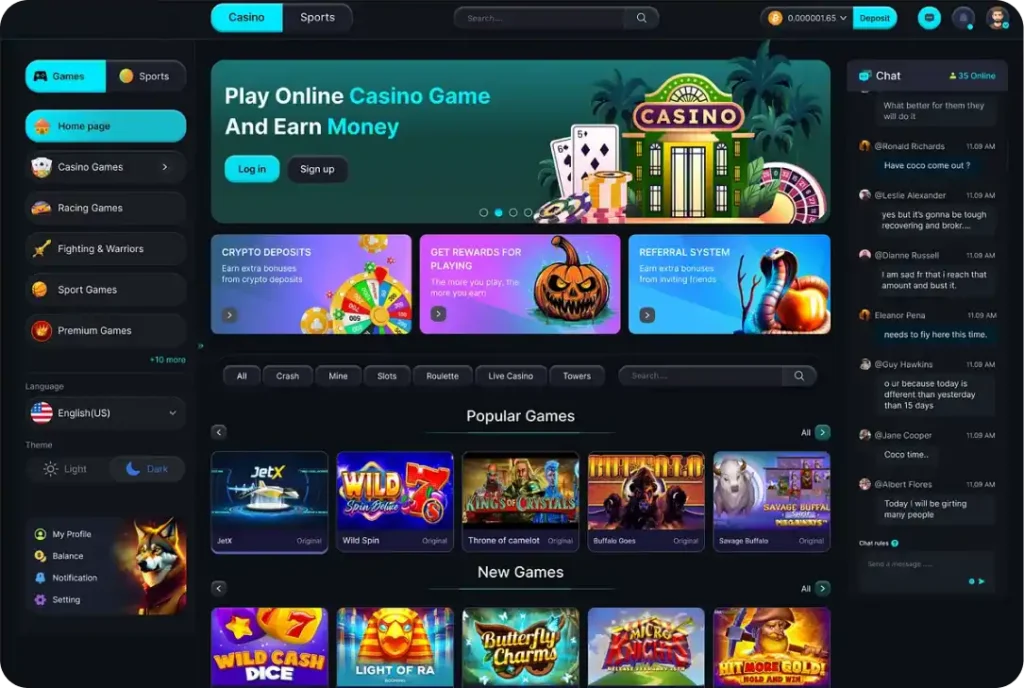 Online Casino Game Development-casino game