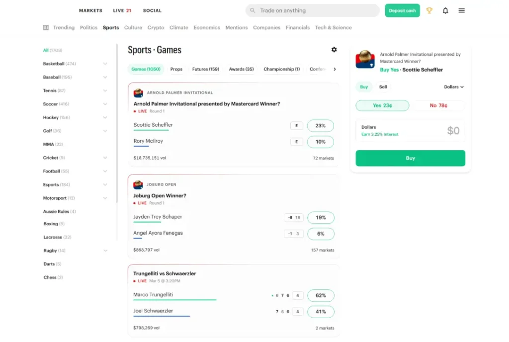 Prediction Market iFrame