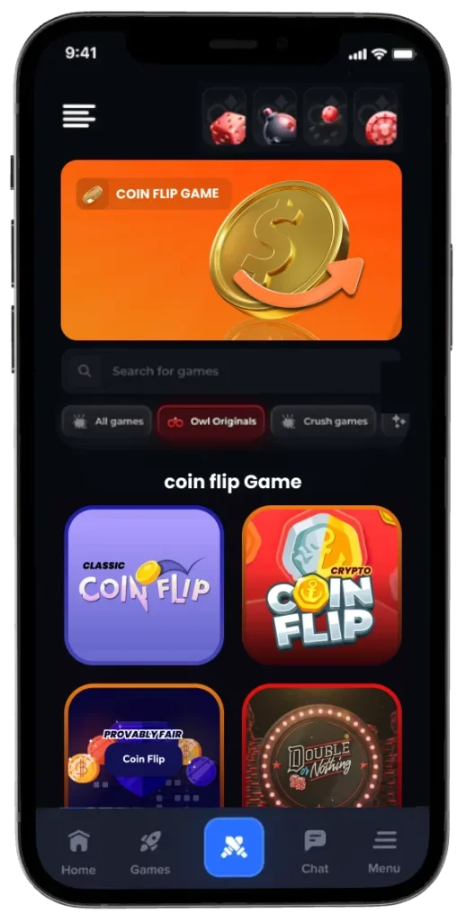 coin flip Game Development